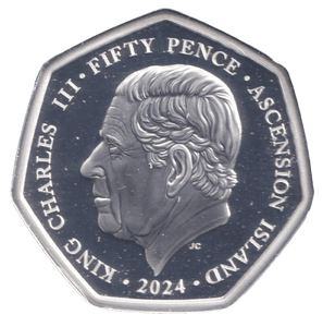 2024 SILVER PROOF ASCENSION ISLANDS UTAH - SILVER WORLD COINS - Cambridgeshire Coins