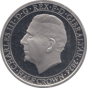 2024 SILVER PROOF HALF CROWN OPERATION OVERLORD - Silver Proof - Cambridgeshire Coins