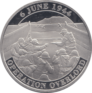 2024 SILVER PROOF HALF CROWN OPERATION OVERLORD - Silver Proof - Cambridgeshire Coins