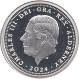 2024 SILVER PROOF ONE POUND ALDERNEY - SILVER WORLD COINS - Cambridgeshire Coins