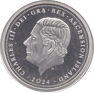 2024 SILVER PROOF ONE POUND TRISTAN DA CUNHA - SILVER WORLD COINS - Cambridgeshire Coins