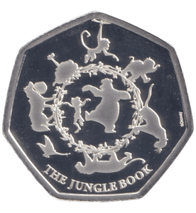 2024 SILVER PROOF PLATED KAA 50P TYPE COIN - WORLD COINS - Cambridgeshire Coins
