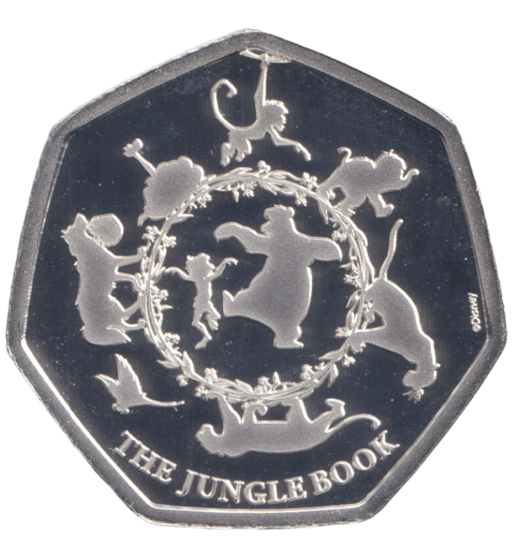 2024 SILVER PROOF PLATED KING LOUIE 50P TYPE COIN - WORLD COINS - Cambridgeshire Coins