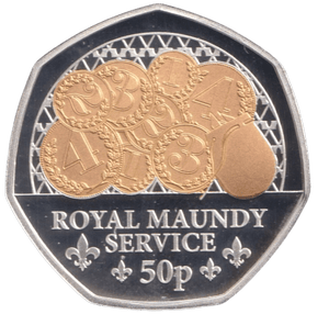 2024 SILVER PROOF ROYAL MAUNDY SERVICE 50P - 50P REGIONAL ISSUES - Cambridgeshire Coins