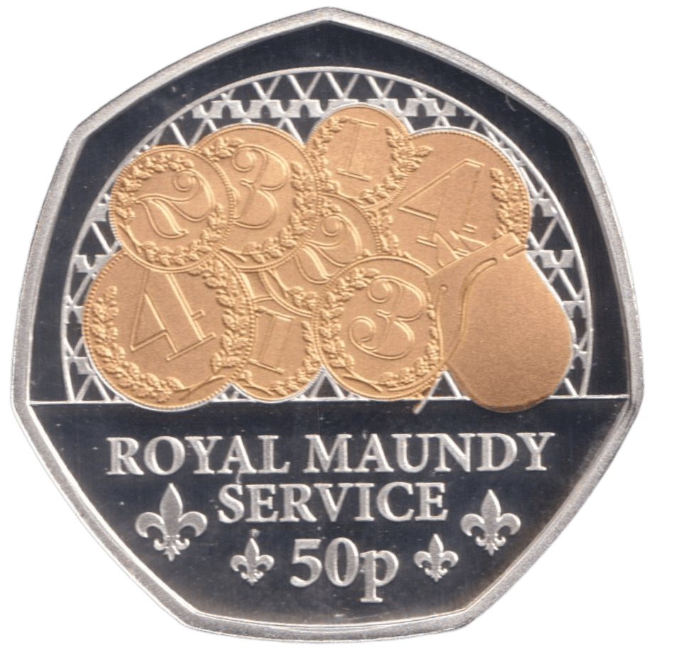 2024 SILVER PROOF ROYAL MAUNDY SERVICE 50P - 50P REGIONAL ISSUES - Cambridgeshire Coins