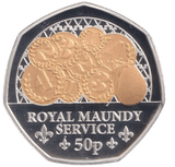 2024 SILVER PROOF ROYAL MAUNDY SERVICE 50P - 50P REGIONAL ISSUES - Cambridgeshire Coins