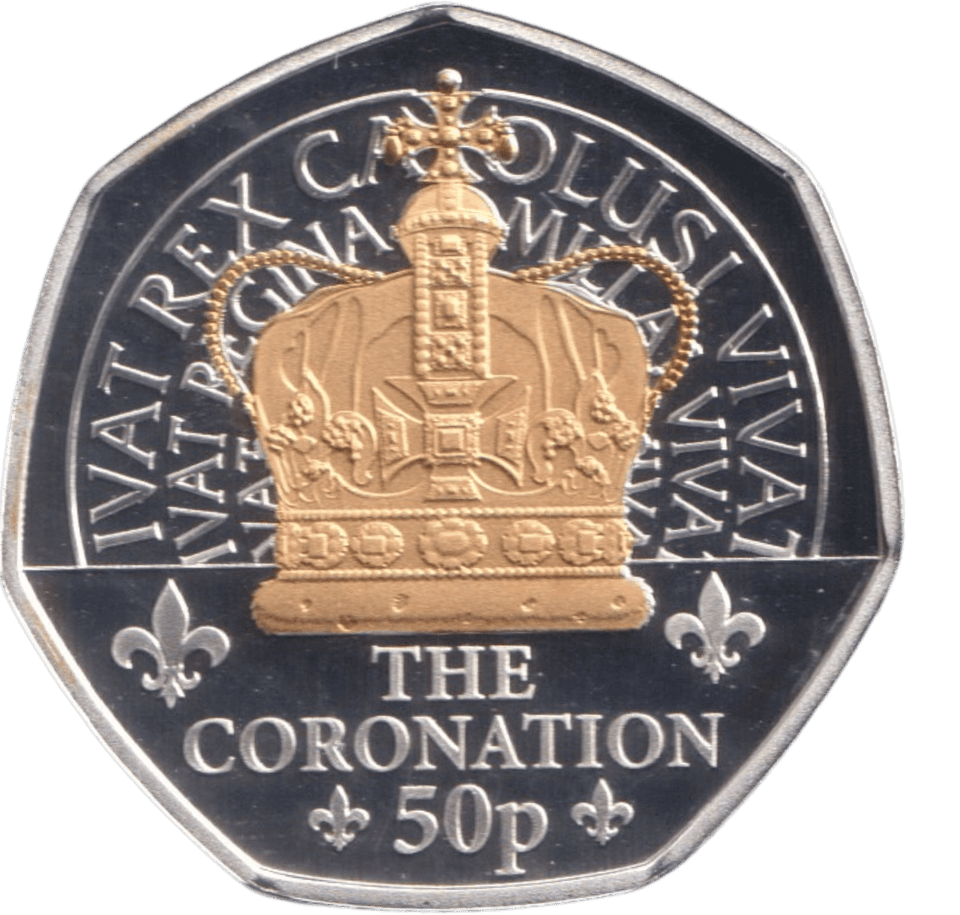 2024 SILVER PROOF THE CORONATION 50P - 50P REGIONAL ISSUES - Cambridgeshire Coins