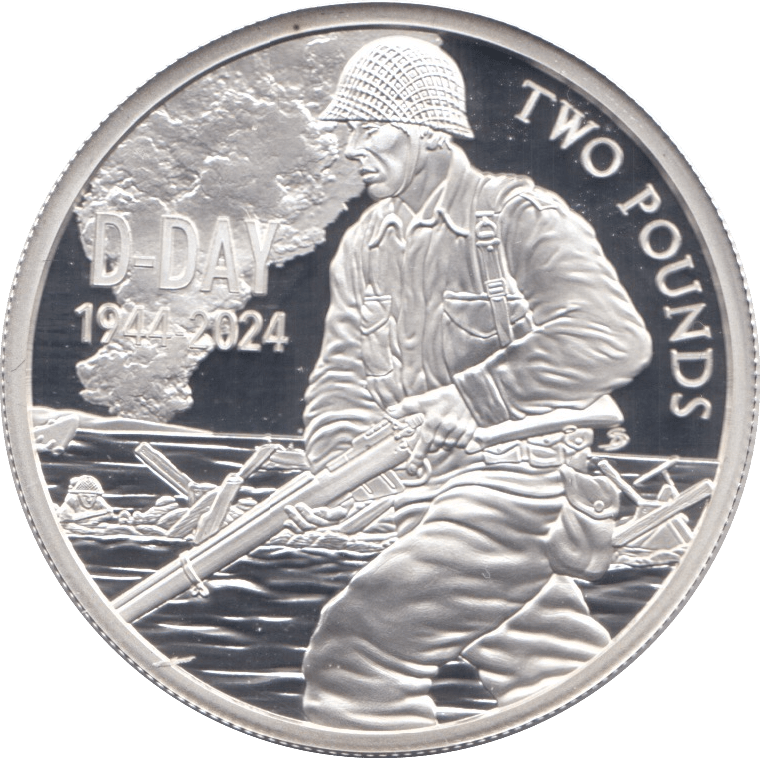 2024 SILVER PROOF TWO POUNDS ASCENSION ISLANDS - SILVER WORLD COINS - Cambridgeshire Coins