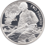 2024 SILVER PROOF TWO POUNDS ASCENSION ISLANDS - SILVER WORLD COINS - Cambridgeshire Coins