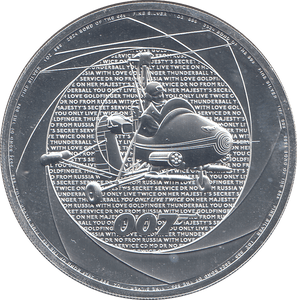 2024 SILVER TWO POUNDS 007 JAMES BOND ( BU ) - SILVER WORLD COINS - Cambridgeshire Coins