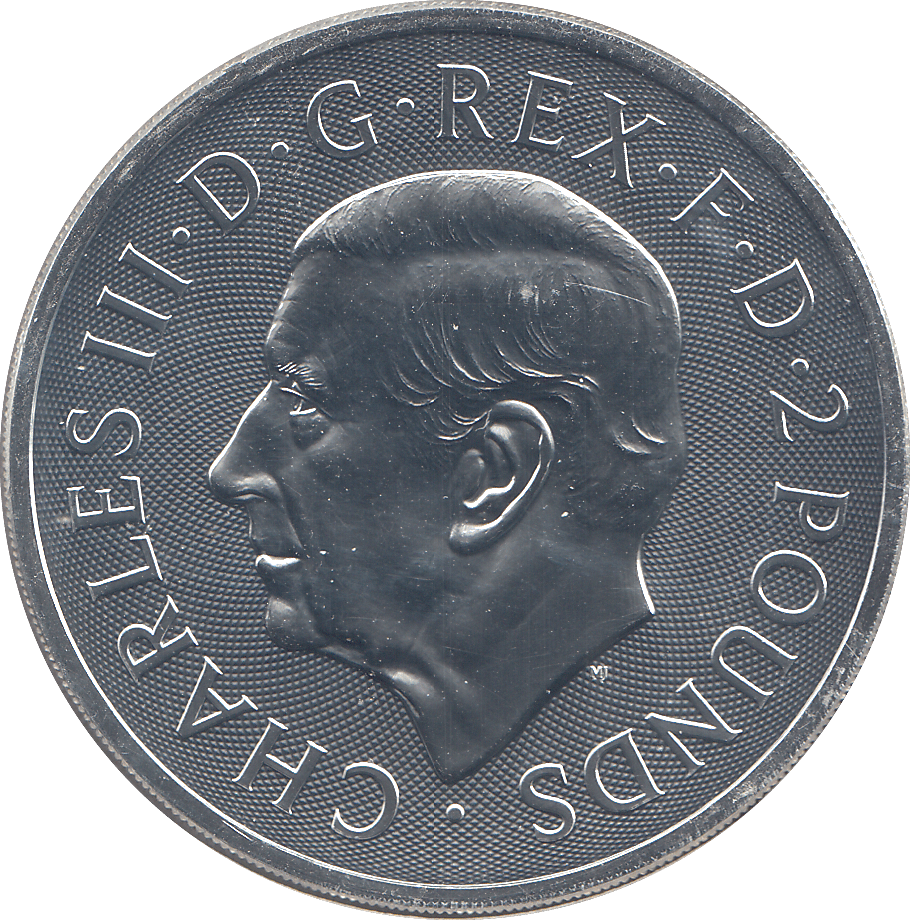 2024 SILVER TWO POUNDS 007 JAMES BOND ( BU ) - SILVER WORLD COINS - Cambridgeshire Coins