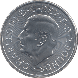 2024 SILVER TWO POUNDS BEOWULF & GRENDEL ( BU ) - SILVER WORLD COINS - Cambridgeshire Coins