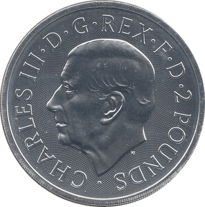 2024 SILVER TWO POUNDS MORGAN LE FAY ( BU ) - SILVER WORLD COINS - Cambridgeshire Coins