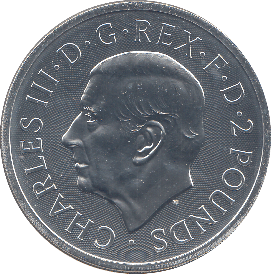 2024 SILVER TWO POUNDS MORGAN LE FAY ( BU ) - SILVER WORLD COINS - Cambridgeshire Coins