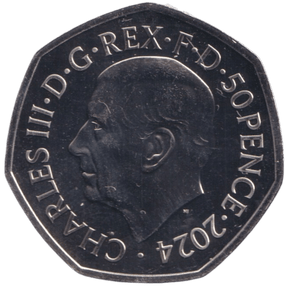 2024 SNOWMAN 50P ( BU ) - 50p PROOF - Cambridgeshire Coins