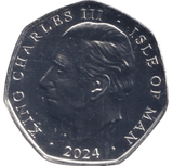 2024 STATE OPENING OF PARLIAMENT 50P ISLE OF MAN - 50P REGIONAL ISSUES - Cambridgeshire Coins