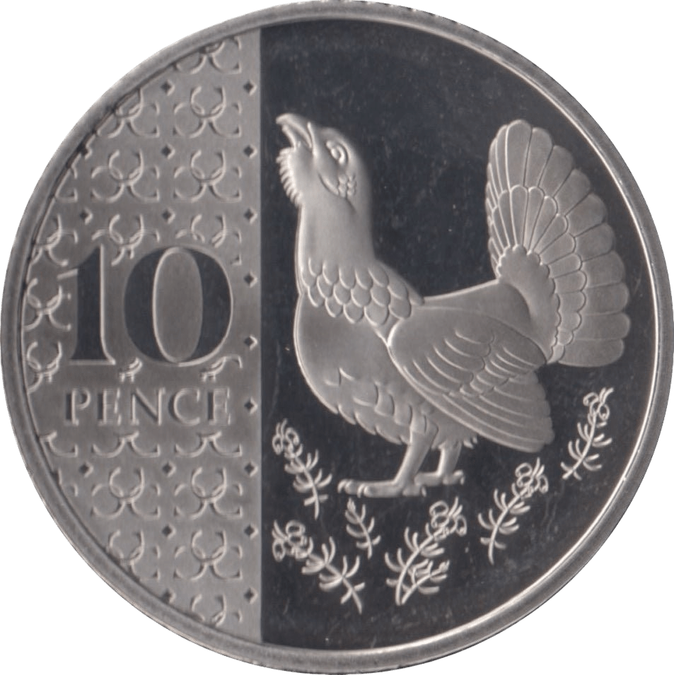 2024 TEN PENCE PROOF GROUSE KING CHARLES III - 10p PROOF - Cambridgeshire Coins