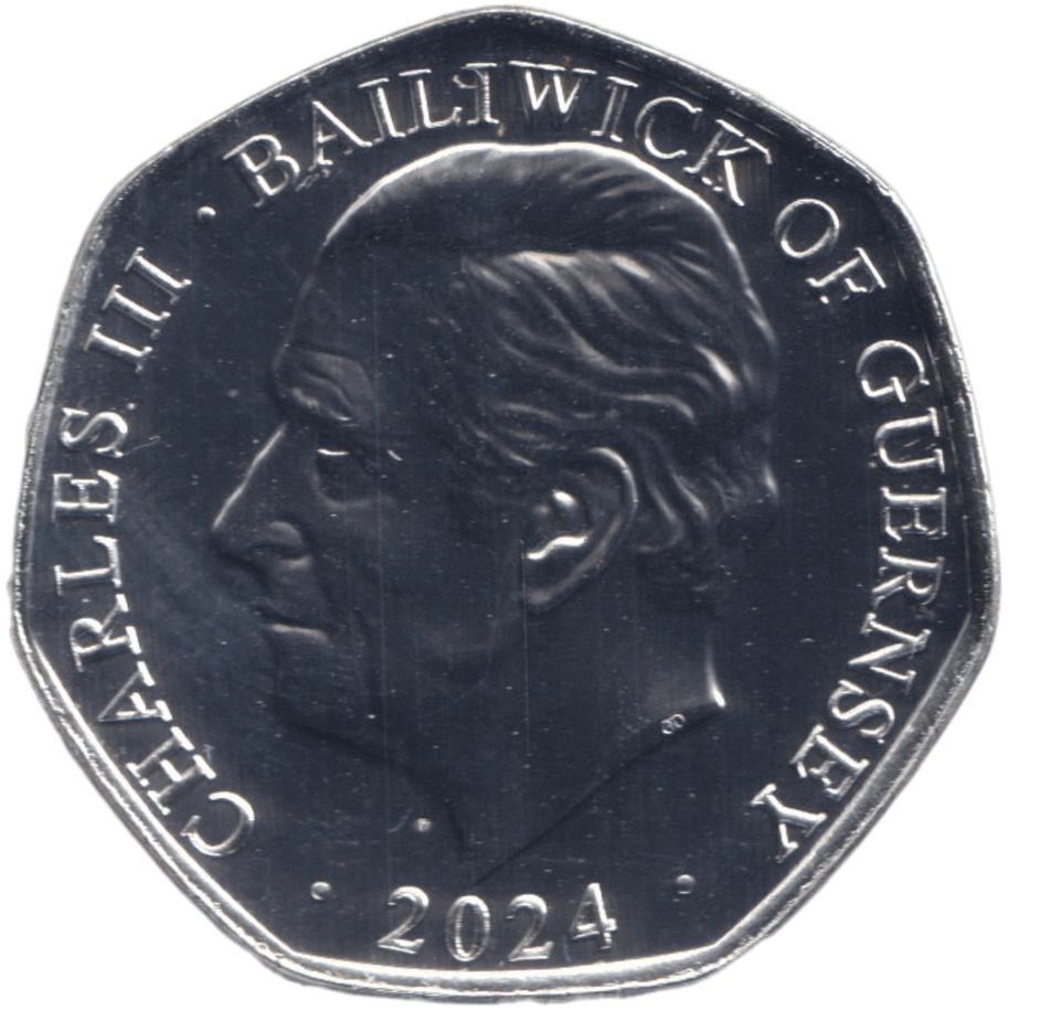 2024 THE DIAMOND JUBILEE COACH 50P ISLE OF MAN - 50P REGIONAL ISSUES - Cambridgeshire Coins