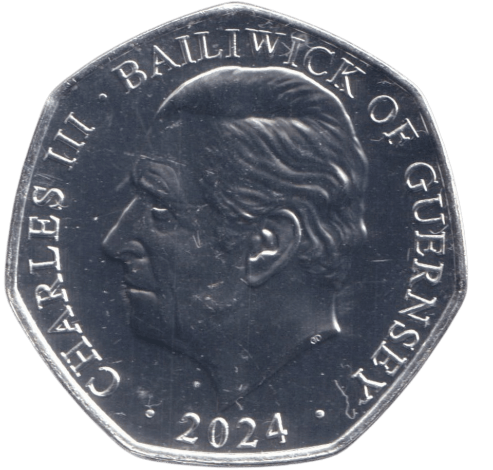 2024 THE ROYAL MEWS BUILDING 50P ISLE OF MAN - 50P REGIONAL ISSUES - Cambridgeshire Coins