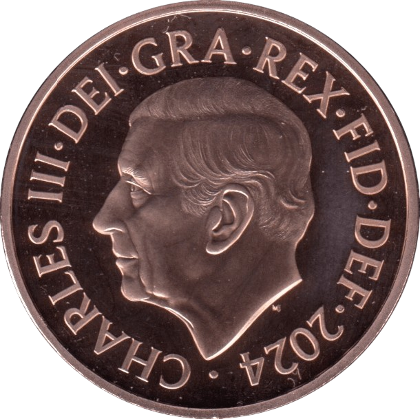 2024 TWO PENCE PROOF SQUIRELL KING CHARLES III