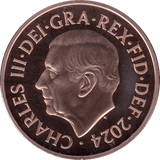 2024 TWO PENCE PROOF SQUIRELL KING CHARLES III