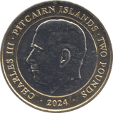2024 TWO POUNDS D-DAY PITCAIRN ISLANDS ( BU ) - WORLD COINS - Cambridgeshire Coins