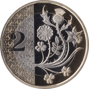 2024 TWO POUNDS PROOF FLOWERS KING CHARLES III - £2 Proof - Cambridgeshire Coins