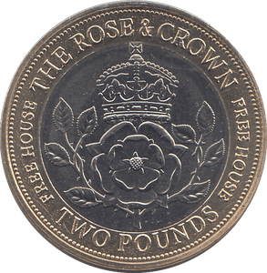 2024 TWO POUNDS ROSE & CROWN ( BU ) - WORLD COINS - Cambridgeshire Coins