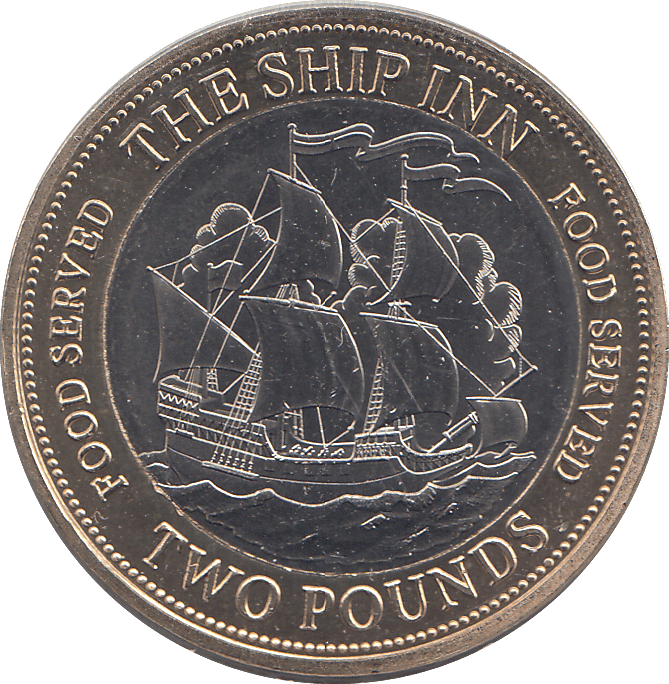 2024 TWO POUNDS THE SHIP INN ( BU ) - WORLD COINS - Cambridgeshire Coins