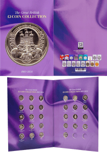 2024 UK £1 COIN HUNT ALBUM - Coin Album - Cambridgeshire Coins