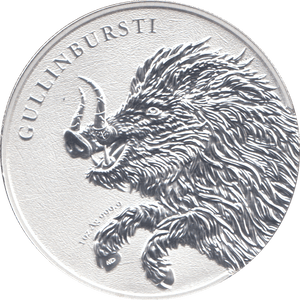 2025 1 OZ FINE SILVER GULLINBURSTI 5 MARKS GERMANY - SILVER WORLD COINS - Cambridgeshire Coins