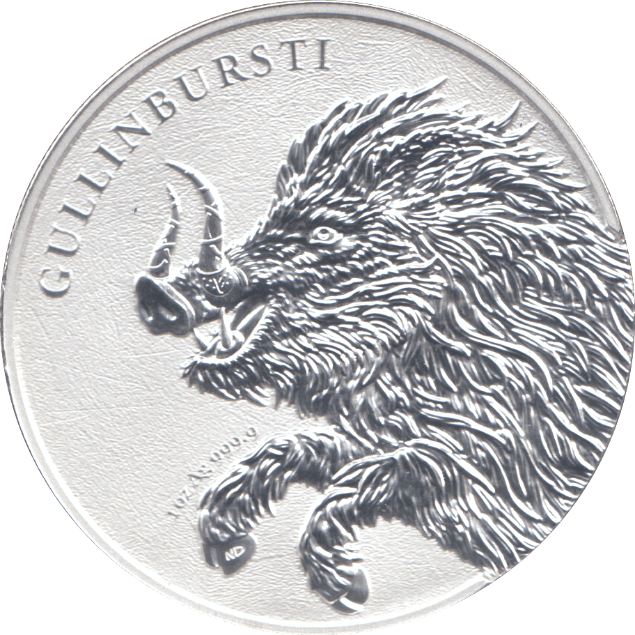 2025 1 OZ FINE SILVER GULLINBURSTI 5 MARKS GERMANY - SILVER WORLD COINS - Cambridgeshire Coins