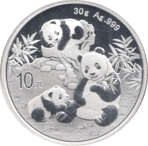 2025 1 OZ SILVER 10 YUAN CHINA - WORLD COINS - Cambridgeshire Coins