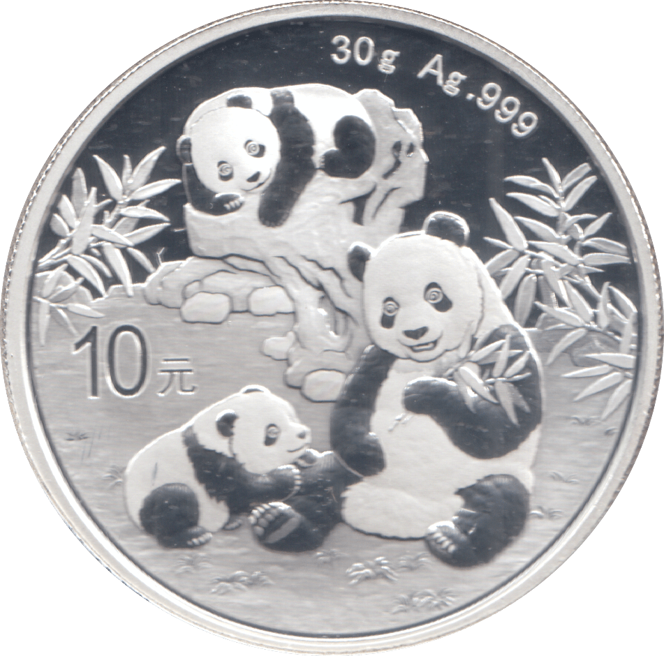 2025 1 OZ SILVER 10 YUAN CHINA - WORLD COINS - Cambridgeshire Coins