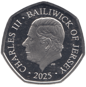 2025 50 PENCE CANTERBURY PROOF - 50p PROOF - Cambridgeshire Coins