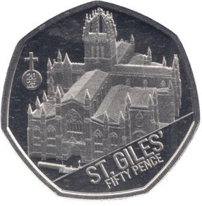 2025 50 PENCE ST GILES PROOF - 50p PROOF - Cambridgeshire Coins