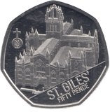 2025 50 PENCE ST GILES PROOF - 50p PROOF - Cambridgeshire Coins