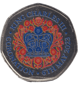 2025 50P SHAPED COINS KING CHARLES III COMMEMORATIVE - 50P SHAPED COIN - Cambridgeshire Coins