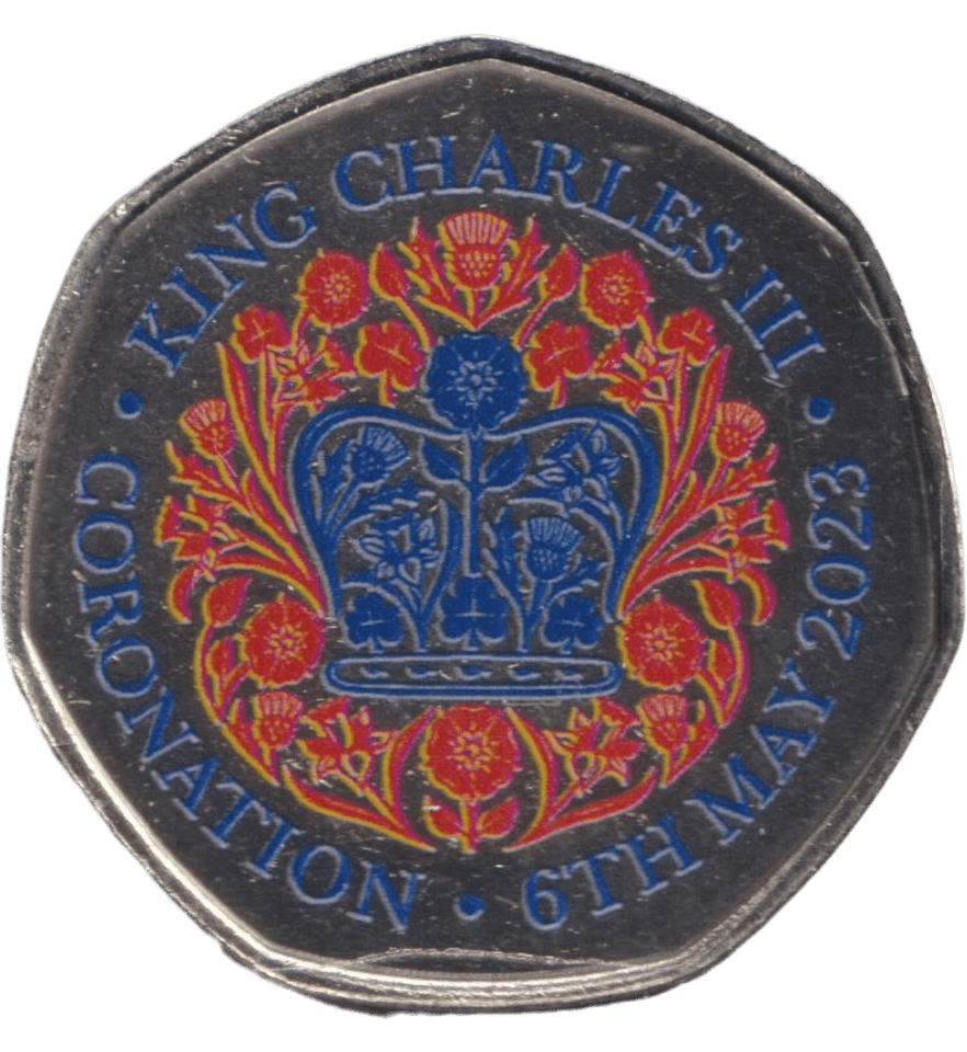 2025 50P SHAPED COINS KING CHARLES III COMMEMORATIVE - 50P SHAPED COIN - Cambridgeshire Coins