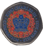 2025 50P SHAPED COINS KING CHARLES III COMMEMORATIVE - 50P SHAPED COIN - Cambridgeshire Coins