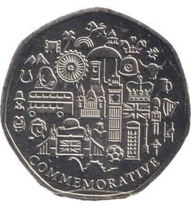 2025 50P SHAPED COINS KING CHARLES III COMMEMORATIVE - 50P SHAPED COIN - Cambridgeshire Coins