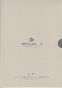 2025 BRILLIANT UNCIRCULATED ANNUAL COIN SET - Brilliant Uncirculated Year Sets - Cambridgeshire Coins