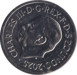 2025 BRILLIANT UNCIRCULATED £5 COIN FREDDIE MERCURY BU - £5 BU - Cambridgeshire Coins