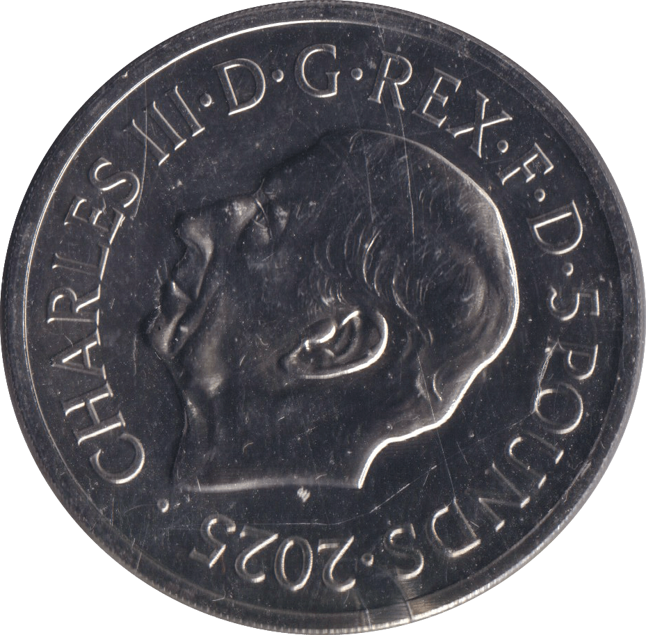 2025 BRILLIANT UNCIRCULATED £5 COIN FREDDIE MERCURY BU - £5 BU - Cambridgeshire Coins