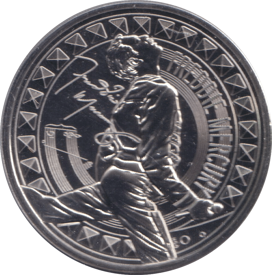 2025 BRILLIANT UNCIRCULATED £5 COIN FREDDIE MERCURY BU - £5 BU - Cambridgeshire Coins