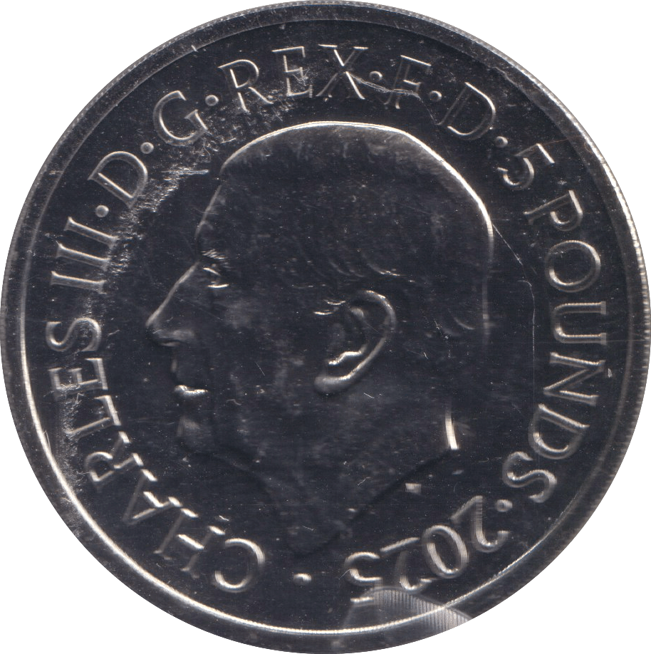 2025 BRILLIANT UNCIRCULATED £5 COIN THE PRINCESS ROYAL BU - £5 BU - Cambridgeshire Coins