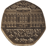 2025 BUCKINGHAM PALACE 50P BAILIWICK OF JERSEY BU - 50p BU - Cambridgeshire Coins