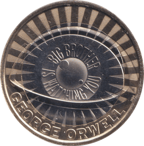 2025 GEORGE ORWELL TWO POUND ( BU ) - £2 BU - Cambridgeshire Coins