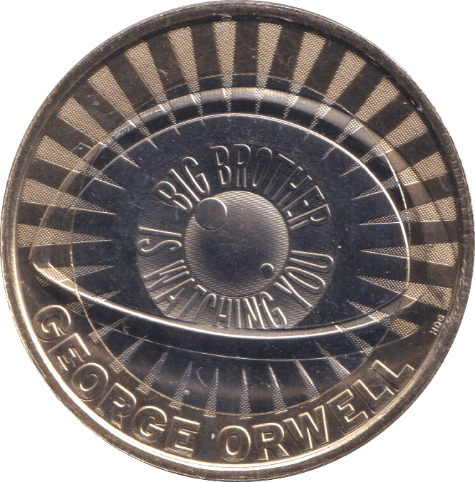 2025 GEORGE ORWELL TWO POUND ( BU ) - £2 BU - Cambridgeshire Coins