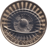 2025 GEORGE ORWELL TWO POUND ( BU ) - £2 BU - Cambridgeshire Coins